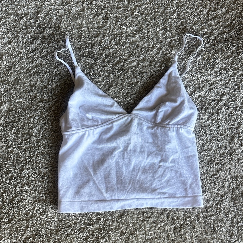Chic White Women's Camisole Top